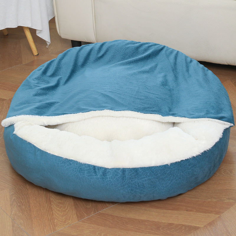 Snuggle Cave Pet Bed – Orthopedic & Warm
