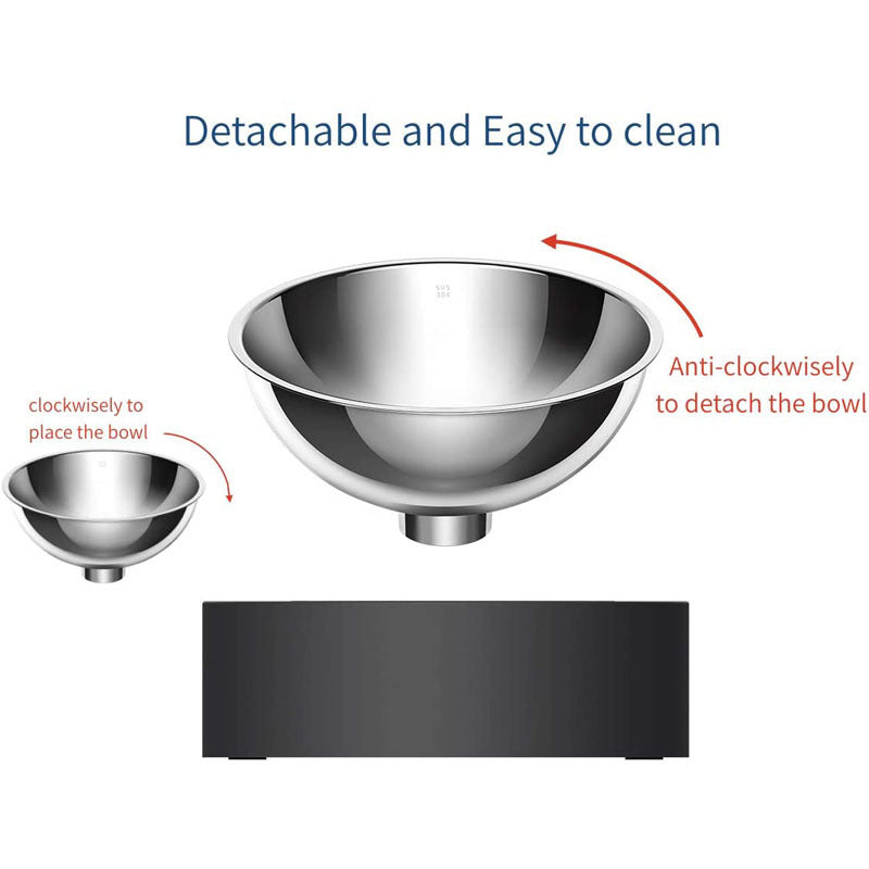 Premium Adjustable Pet Bowls – Elevated Stainless Steel Feeder for Cats & Dogs