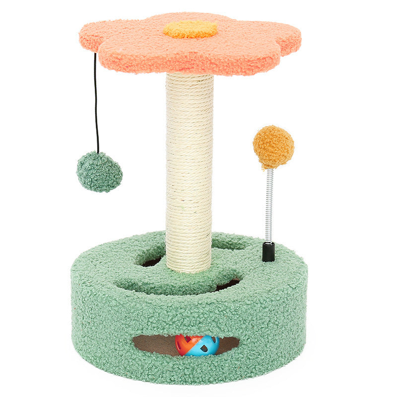 Interactive Cat Scratcher Toy for Active Indoor Cats