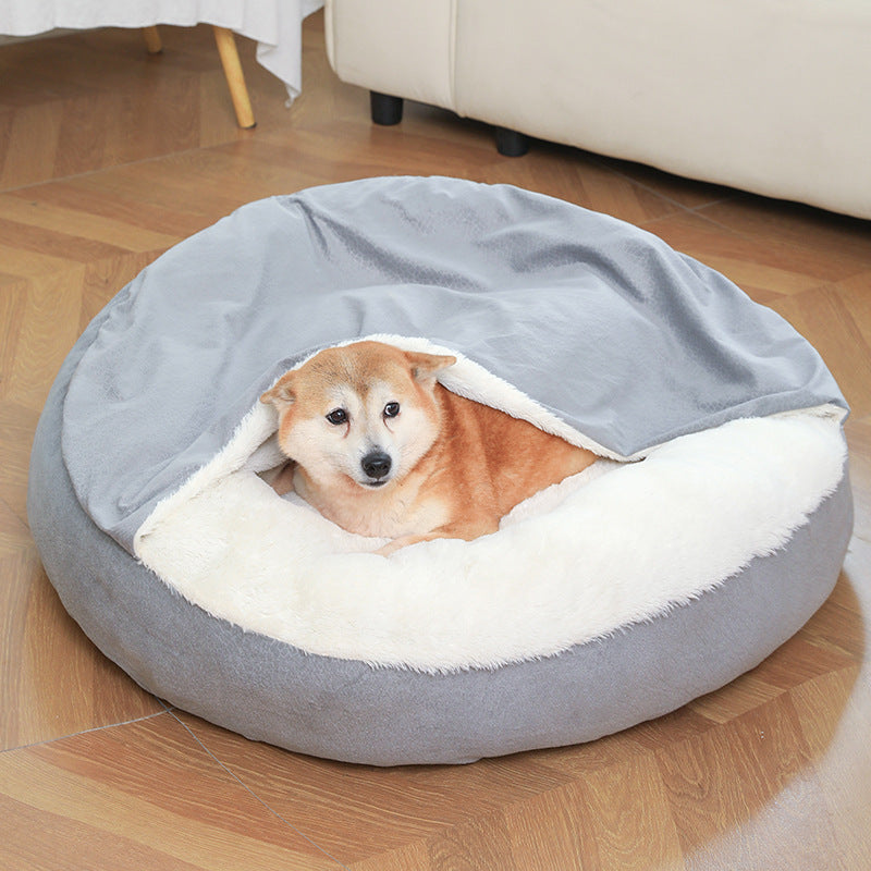 Snuggle Cave Pet Bed – Orthopedic & Warm